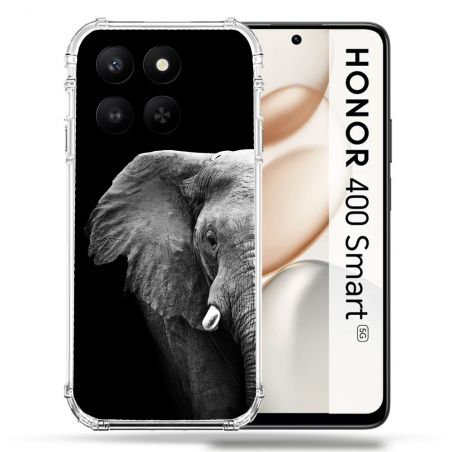 Coque Renforcée Pour Honor 400 Smart 5G Animal Elephant Noir