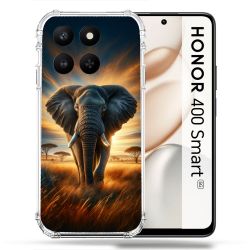 Coque Renforcée Pour Honor 400 Smart 5G Animal Elephant Savane