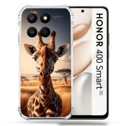 Coque Renforcée Pour Honor 400 Smart 5G Animal Girafe Savane