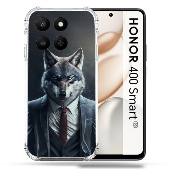 Coque Renforcée Pour Honor 400 Smart 5G Animal Loup Business