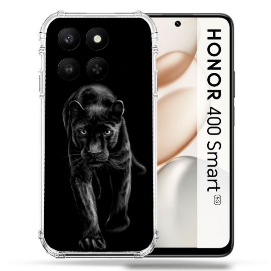 Coque Renforcée Pour Honor 400 Smart 5G Animal Panthère Noire