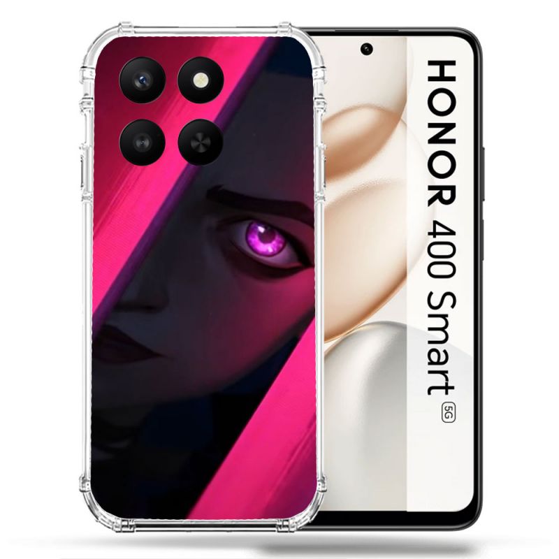 Coque Renforcée Pour Honor 400 Smart 5G Arcane Jinx Rose
