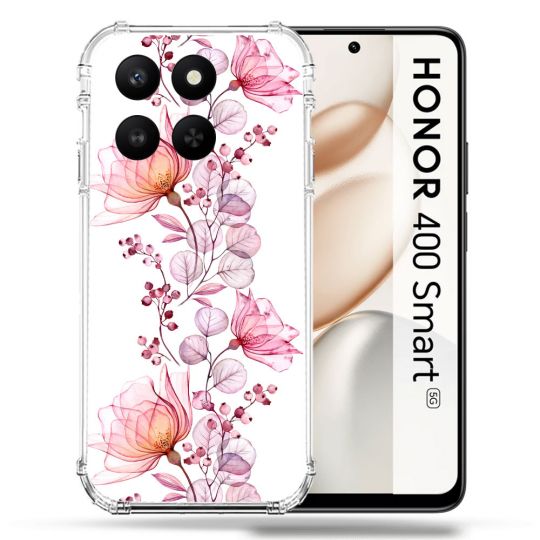 Coque Renforcée Pour Honor 400 Smart 5G Fleur Eclosion