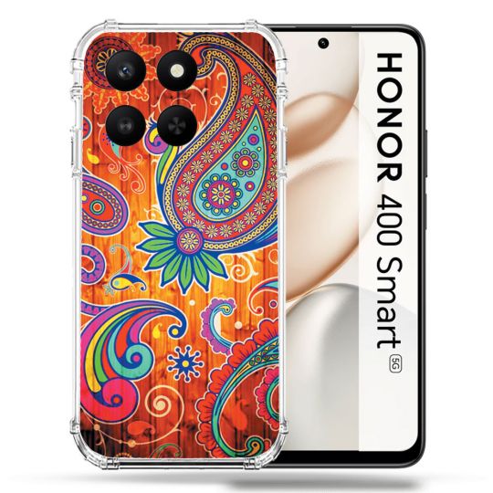 Coque Renforcée Pour Honor 400 Smart 5G Fleur Psychedelic