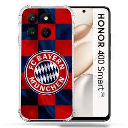 Coque Renforcée Pour Honor 400 Smart 5G Foot Bayern Munich Carreaux