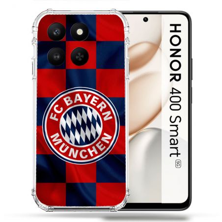 Coque Renforcée Pour Honor 400 Smart 5G Foot Bayern Munich Carreaux