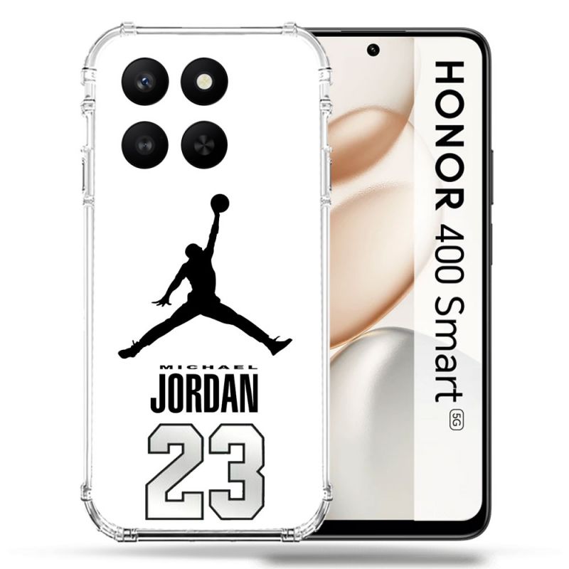 Coque Renforcée Pour Honor 400 Smart 5G Jordan 23 Blanc