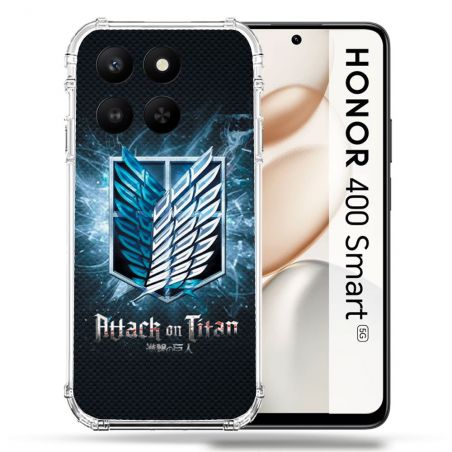 Coque Renforcée Pour Honor 400 Smart 5G Manga Attaque Titans Noir