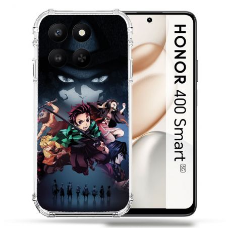 Coque Renforcée Pour Honor 400 Smart 5G Manga Demon Slayer Noir