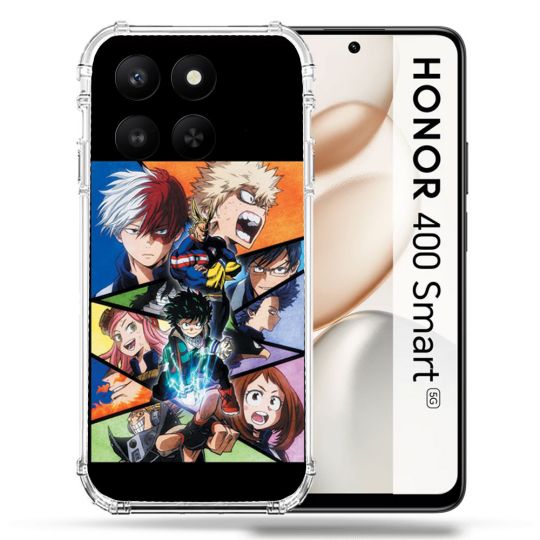 Coque Renforcée Pour Honor 400 Smart 5G Manga My Hero Academia Noir
