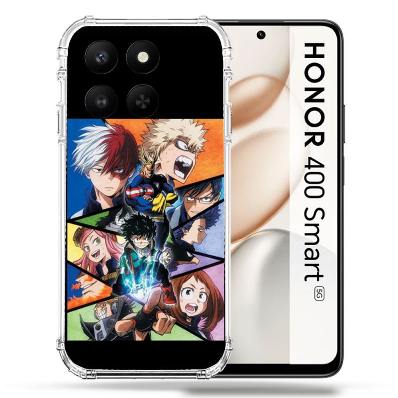Coque Renforcée Pour Honor 400 Smart 5G Manga My Hero Academia Noir