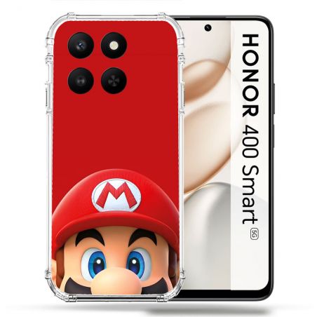 Coque Renforcée Pour Honor 400 Smart 5G Mario Rouge