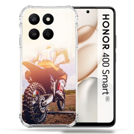 Coque Renforcée Pour Honor 400 Smart 5G Moto Cross Soleil