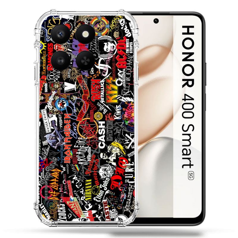 Coque Renforcée Pour Honor 400 Smart 5G Musique Rock Groupe