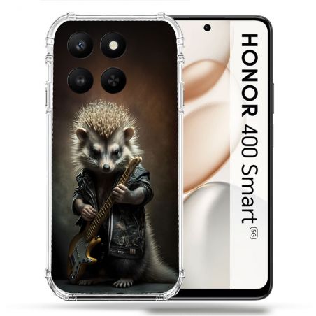 Coque Renforcée Pour Honor 400 Smart 5G Musique Rock Herisson