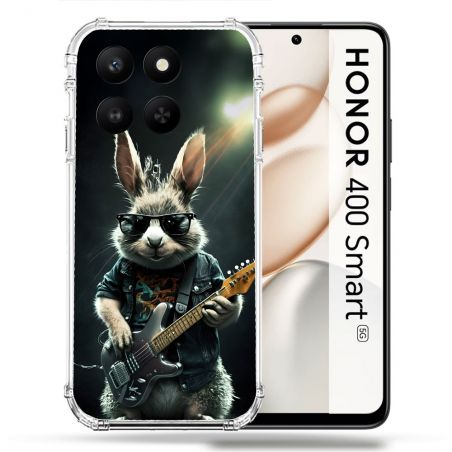 Coque Renforcée Pour Honor 400 Smart 5G Musique Rock Lapin