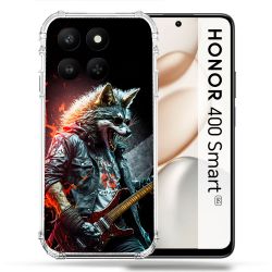 Coque Renforcée Pour Honor 400 Smart 5G Musique Rock Loup
