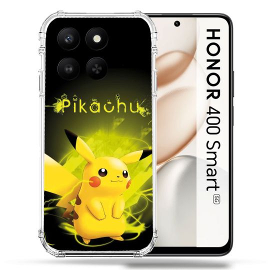 Coque Renforcée Pour Honor 400 Smart 5G Pokemon Pikachu Eclair