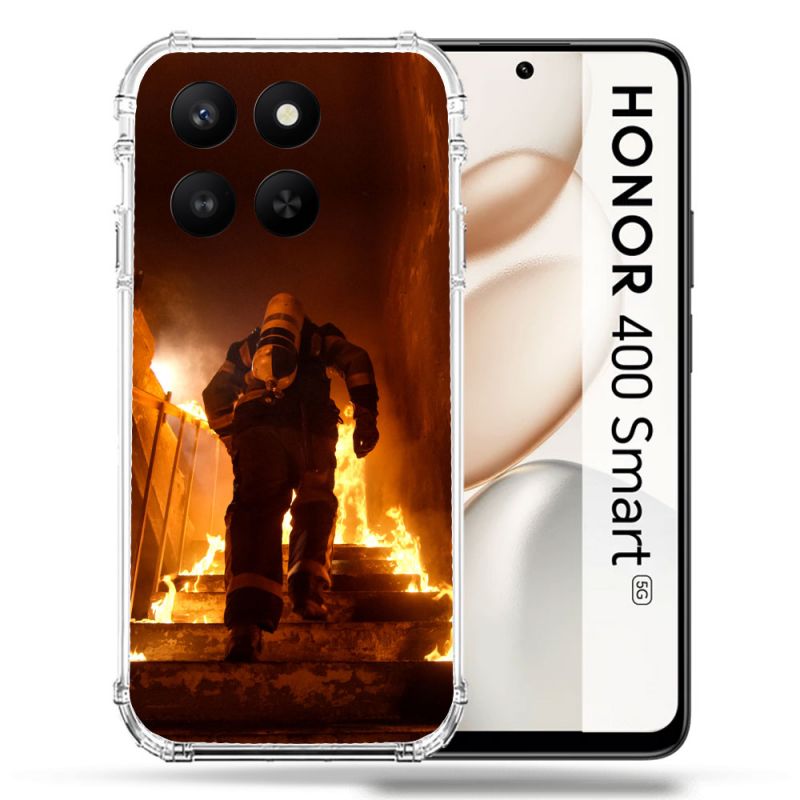 Coque Renforcée Pour Honor 400 Smart 5G Pompier Escalier