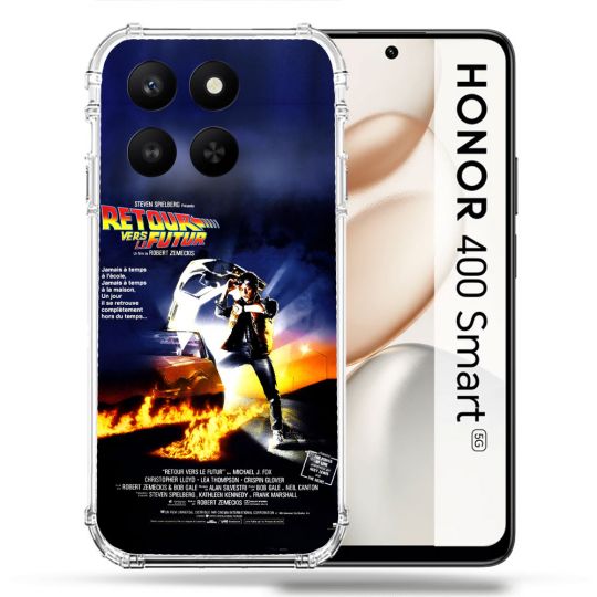 Coque Renforcée Pour Honor 400 Smart 5G Retour Vers Le Futur Affiche