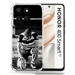Coque Renforcée Pour Honor 400 Smart 5G Sport Rugby Noir Blanc