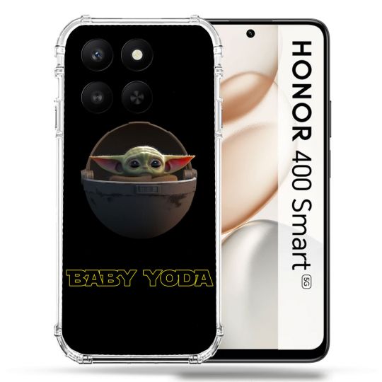 Coque Renforcée Pour Honor 400 Smart 5G Star Wars - Yoda bebe noir