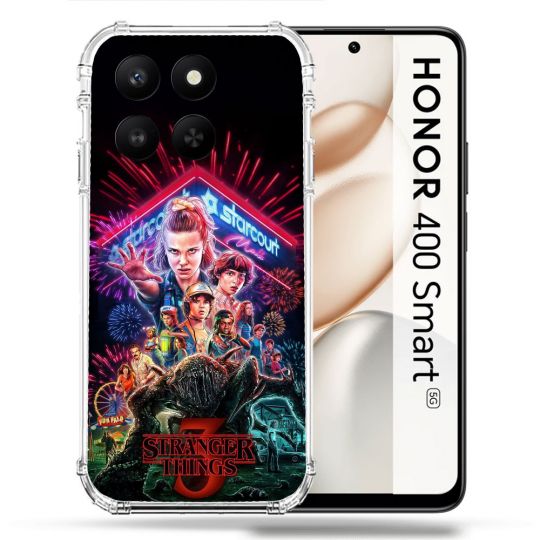 Coque Renforcée Pour Honor 400 Smart 5G Stranger Things Affiche 3