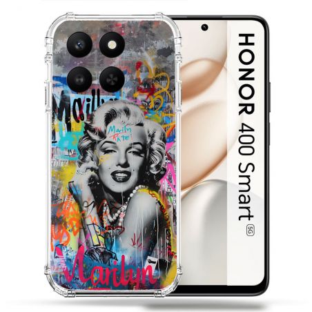 Coque Renforcée Pour Honor 400 Smart 5G Street Art Maryline Monroe