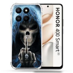 Coque Renforcée Pour Honor 400 Smart 5G Tete de Mort Doigt