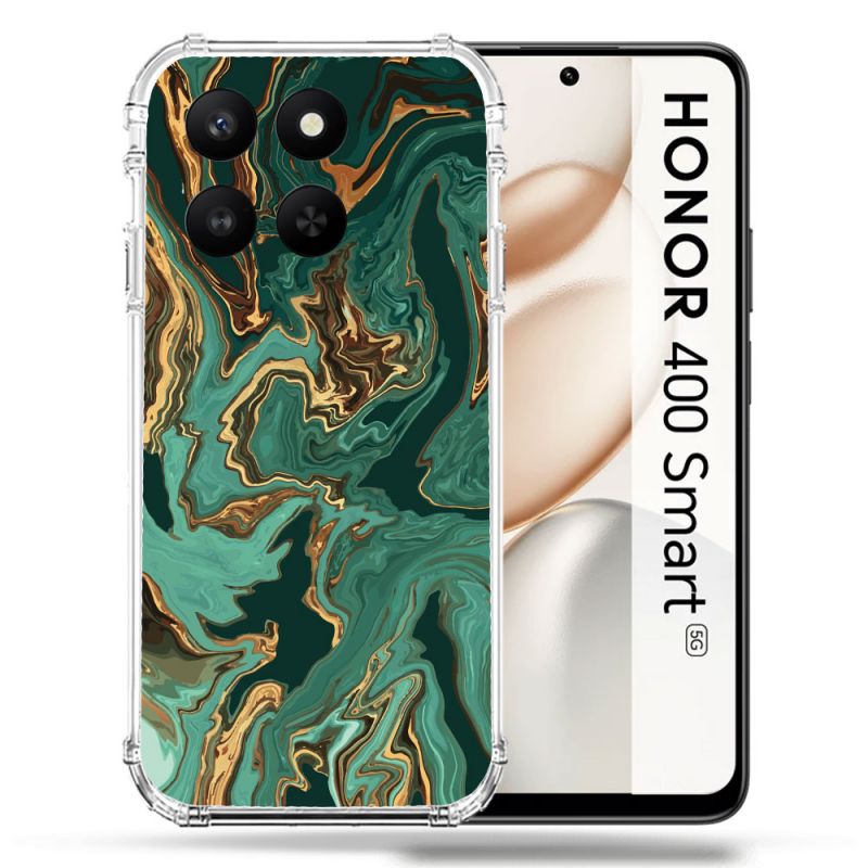 Coque Renforcée Pour Honor 400 Smart 5G Texture Marbre Vert