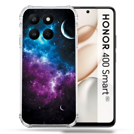 Coque Renforcée Pour Honor 400 Smart 5G Univers Bleu Violet