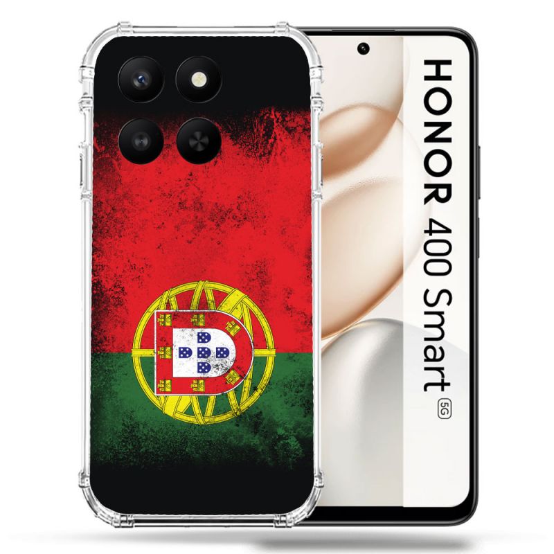 Coque Renforcée Pour Honor 400 Smart 5G Voyage Portugal Drapeau