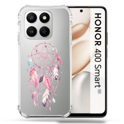 Coque Renforcée Transparente Pour Honor 400 Smart 5G Attrape Reve Rose