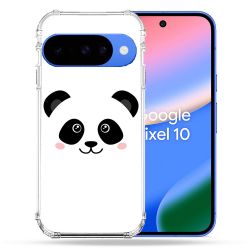 Coque Renforcée Pour Google Pixel 10 Animal Panda Blanc