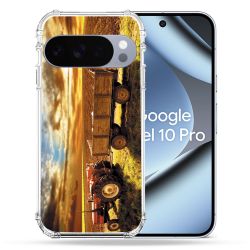 Coque Renforcée Pour Google Pixel 10 Pro Agriculture Tracteur Color