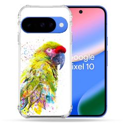 Coque Renforcée Pour Google Pixel 10 Animal Perroquet Jaune