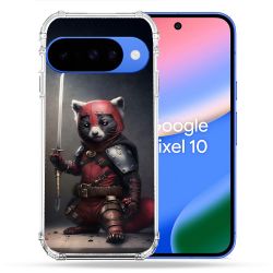 Coque Renforcée Pour Google Pixel 10 Animal Raton Samouraï