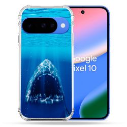 Coque Renforcée Pour Google Pixel 10 Animal Requin Dent