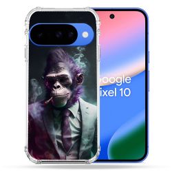 Coque Renforcée Pour Google Pixel 10 Animal Singe Business