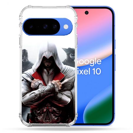 Coque Renforcée Pour Google Pixel 10 Assassin Creed Mask