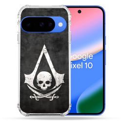 Coque Renforcée Pour Google Pixel 10 Assassin Creed Tete Mort