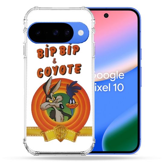 Coque Renforcée Pour Google Pixel 10 Bip Bip Coyote