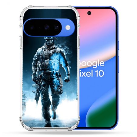 Coque Renforcée Pour Google Pixel 10 Call Of Duty Guerrier