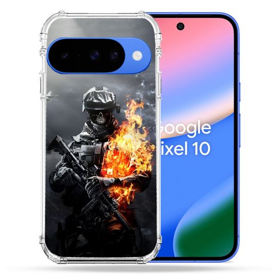 Coque Renforcée Pour Google Pixel 10 Call Of Duty Squelette