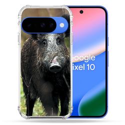 Coque Renforcée Pour Google Pixel 10 Chasse Sanglier bois