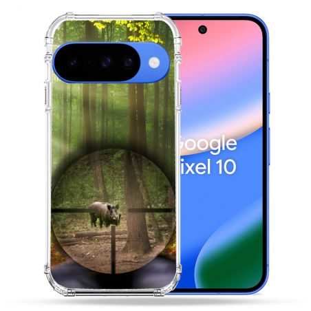 Coque Renforcée Pour Google Pixel 10 Chasse Sanglier Viseur