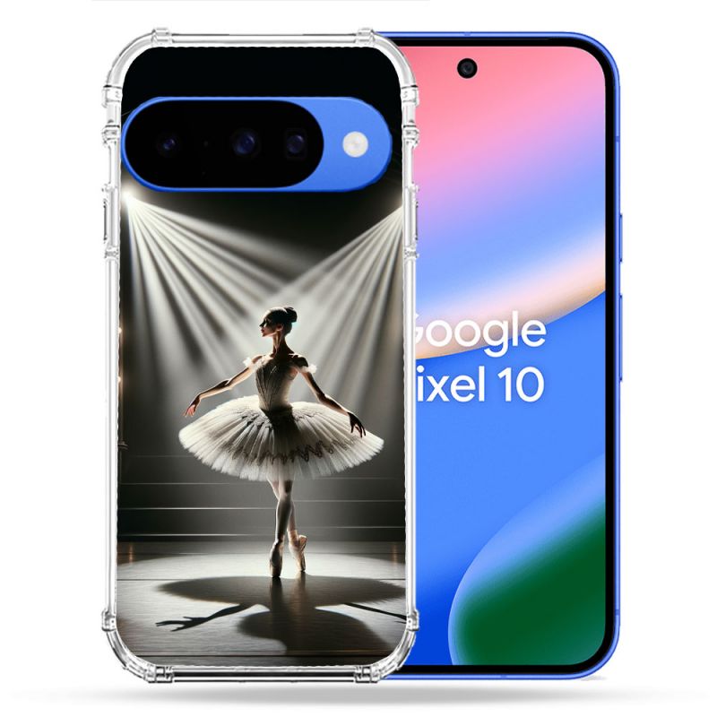 Coque Renforcée Pour Google Pixel 10 Danseuse Lumière