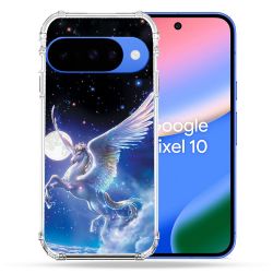 Coque Renforcée Pour Google Pixel 10 Fantastique Licorne Céleste
