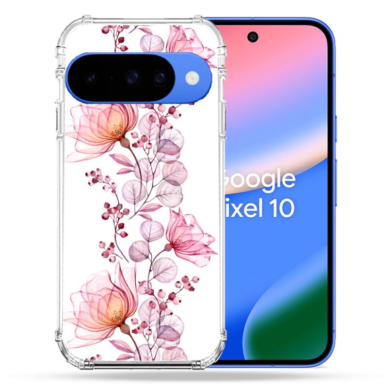 Coque Renforcée Pour Google Pixel 10 Fleur Eclosion