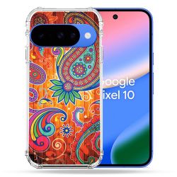 Coque Renforcée Pour Google Pixel 10 Fleur Psychedelic